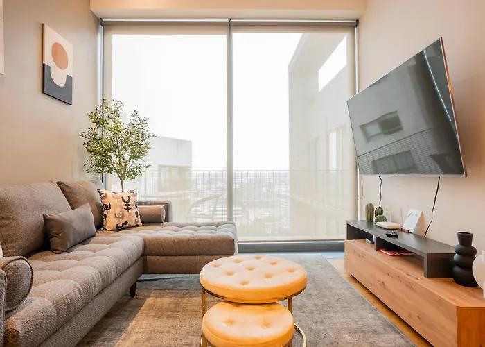 Apartment Stylish Ph In Condesa With Pool Gym And Coworking Mexico City
